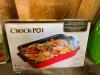 CROCK POT DENHOFF 10" RIBBED NON-STICK CASSEROLE DISH RETAILS FOR $29.99 - 2