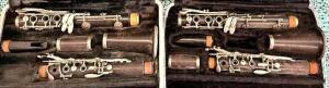 (2)- SELMER SIGNET WOOD CLARINETS