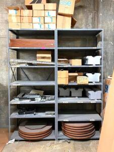 DESCRIPTION (2) 36" X 24" X 87" METAL SHELVING UNIT W/ CONTENTS INCLUDED LOCATION TOOL ROOM STORAGE ROOM THIS LOT IS SOLD BY THE PIECE QUANTITY 2