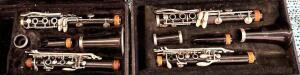 (2)- VITO PLASTIC CLARINETS