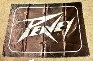 (4) PEAVEY ADVERTISING BANNERS