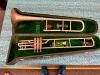 VINTAGE KING 3B CONVERT VALVE TROMBONE WITH CASE - 8