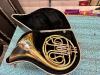 CARL FISHER SINGLE NO. 1 MODEL FRENCH HORN WITH CASE - 2