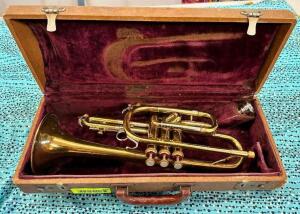 REYNOLDS EMPEROR CORNET WITH CASE