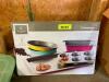 GIBSON HOME COLORSPLASH LYNEHAM 5PC CARBON STEEL BAKEWARE SET RETAILS FOR $24.99 - 2