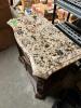 STONE TOP NIGHTSTAND - 7