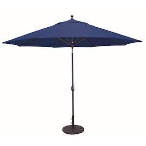 9-FOOT NAVY PATIO UMBRELLA