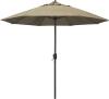 9-FOOT BEIGE PATIO UMBRELLA