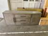 OAK WOOD TV STAND - 3