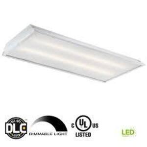 (2)- LED TROFFER LIGHTS