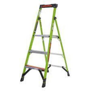 DESCRIPTION: (1) FIBERGLASS LADDER BRAND/MODEL: LITTLE GIANT INFORMATION: MIGHTYLITE SIZE: 6' RETAIL$: $165.99 EA QTY: 1