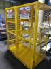 DESCRIPTION: (1) FLAMMABLES SAFETY CAGE BRAND/MODEL: CONDOR #491M92 INFORMATION: YELLOW SIZE: 8 CYLINDER HORIZONTAL RETAIL$: $1302.98 EA QTY: 1 - 4