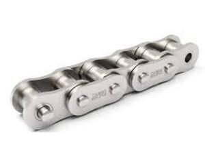 DESCRIPTION: (3) ROLLER CHAIN BRAND/MODEL: TSUBAKI #6L513 INFORMATION: STEEL SIZE: C2060H, 1 STRANDS, 1 1/2 IN PITCH, 10 FT OVERALL LG, RIVETED PIN RE