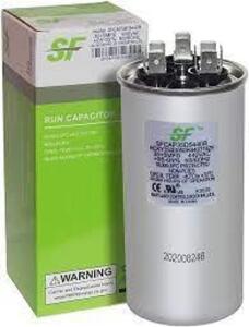 DESCRIPTION: (6) RUN CAPACITOR BRAND/MODEL: SF #SFCAP35D5440R SIZE: 440 VAC, 50/60 HZ RETAIL$: $19.70 EA QTY: 6