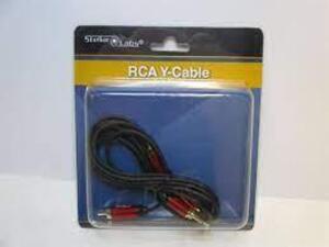 DESCRIPTION: (1) CASE OF (50) RCA Y CABLES BRAND/MODEL: STELLAR LABS #24-16310 INFORMATION: RED SIZE: 6' RETAIL$: $9.45 PER CABLE QTY: 1