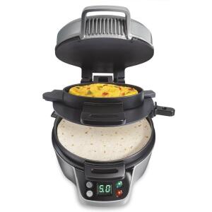 HAMILTON BEACH BREAKFAST BURRITO MAKER RETAILS FOR $57.99