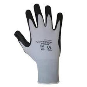 DESCRIPTION: (3) PACKS OF (12) PAIRS OF INDUSTRIAL WORK GLOVES BRAND/MODEL: COR-TOUCH BY CORDOVA #6893L SIZE: LARGE RETAIL$: $2.68 A PAIR QTY: 3