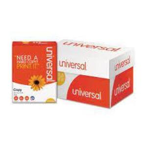 DESCRIPTION: (1) CASE OF (5000) SHEETS OF COPY PAPER BRAND/MODEL: UNIVERSAL RETAIL$: $61.99 EA QTY: 1