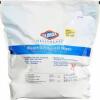 DESCRIPTION: (6) BAGS GERMICIDAL DISINFECTING WIPES BRAND/MODEL: CLOROX #4XKR8 INFORMATION: 110 WIPES PER BAG SIZE: 12" X 12" SHEET SIZE RETAIL$: $150