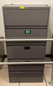 DESCRIPTION (2) FILING CABINETS THIS LOT IS SOLD BY THE PIECE QUANTITY: X BID 2