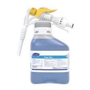 DESCRIPTION: (4) VIREX PLUS ONE STEP DISINFECTANT BRAND/MODEL: DIVERSY VIREX PLUS SIZE: 1.58 US QT RETAIL$: $70.17 EA QTY: 4