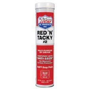 DESCRIPTION: (3) RED N TACKY GREASE BRAND/MODEL: LUCAS #49EP39 SIZE: 14 OZ RETAIL$: $15.25 EA QTY: 3