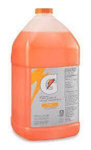 DESCRIPTION: (2) SPORTS DRINK CONCENTRATE BRAND/MODEL: GATORADE INFORMATION: ORANGE SIZE: 1 GALLON RETAIL$: $17.17 EA QTY: 2