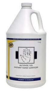 DESCRIPTION: (2) INSTANT HAND SANITIZER GEL BRAND/MODEL: ZEP SIZE: 1 GALLON RETAIL$: $32.43 EA QTY: 2