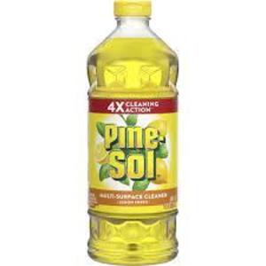 DESCRIPTION: (1) MULTI-SURFACE CLEANER BRAND/MODEL: PINE-SOL INFORMATION: LEMON FRESH SIZE: 48 OZ RETAIL$: $5.00 EA QTY: 1