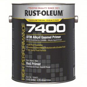 DESCRIPTION: (2) DTM ALKYD ENAMEL PRIMER BRAND/MODEL: RUST-OLEUM #5A260 INFORMATION: RED PRIMER SIZE: 1 GALLON RETAIL$: $80.47 EA QTY: 2