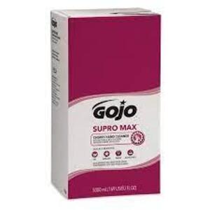 DESCRIPTION: (2) SUPRO MAX HAND CLEANER BRAND/MODEL: GOJO SIZE: 5000 ML RETAIL$: $20.00 EA QTY: 2