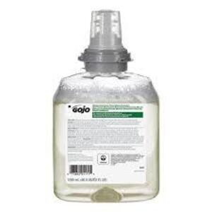 DESCRIPTION: (6) GREEN CERTIFIED FOAM HAND CLEANER BRAND/MODEL: GOJO SIZE: 1200 ML RETAIL$: $39.69 EA QTY: 6