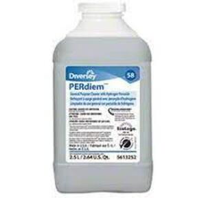 DESCRIPTION: (2) CLEANER WITH PEROXIDE BRAND/MODEL: DIVERSEY PERDIEM SIZE: 2.5 L RETAIL$: $20.00 EA QTY: 2