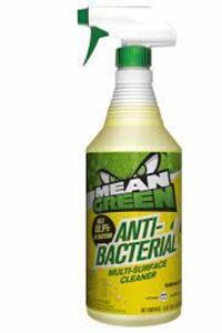 DESCRIPTION: (6) ANTIBACTERIAL MULTI SURFACE CLEANER BRAND/MODEL: MEAN GREEN #56JF18 SIZE: 32 OZ RETAIL$: $5.00 EA QTY: 6