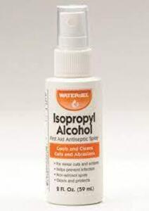 DESCRIPTION: (1) CASE OF (24) ISOPROPYL ALCOHOL SPRAY BRAND/MODEL: WATER JEL SIZE: 2 FL OZ RETAIL$: $4.00 PER BOTTLE QTY: 1