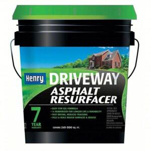 DESCRIPTION: (1) ASPHALT SEALER BRAND/MODEL: HENRY #40P317 SIZE: 5 GALLON RETAIL$: $68.83 EA QTY: 1