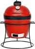 DESCRIPTION: (1) KOMODO JOE PORTABLE CHARCOAL GRILL BRAND/MODEL: KOMODO JOE/KJ13RH INFORMATION: BLAZE RED SIZE: 13.5" RETAIL$: $418 QTY: 1