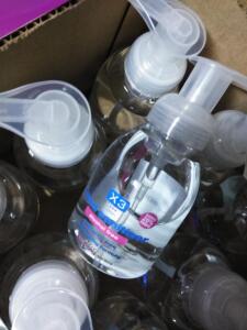 DESCRIPTION: (12) HAND SANITIZER ALCOHOL FREE BRAND/MODEL: X3 SIZE: 10.2 OZ RETAIL$: $9.54 EA QTY: 12