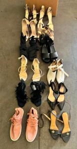 LARGE ASSORTMENT OF WOMENS SHOES