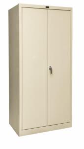 DESCRIPTION: (1) STATIONARY WARDROBE CLOSET BRAND/MODEL: HALLOWELL INFORMATION: TAN / PUTTY SIZE: 36" X 18" X 78" RETAIL$: $582.97 EA QTY: 1