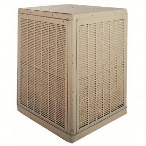 DESCRIPTION: (1) DUCTED EVAPORATIVE COOLER BRAND/MODEL: CHAMPION #5FTT6 SIZE: 2" PAD THICK 2000 TO 4000 SQ FT RETAIL$: $2339.78 EA QTY: 1