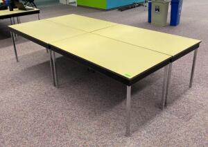 (4) - 5 FOOT WORK TABLES