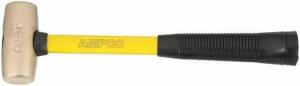 DESCRIPTION: (1) NON SPARKING MALLET BRAND/MODEL: AMPCO #9NKV7 INFORMATION: YELLOW FIBERGLASS HANDLE SIZE: 2 1/4 LB HEAD WT, 2 IN DIA, 3 IN HEAD LG, 1