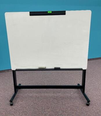 PREMIUM 65 INCH ROLLING WHITE BOARD