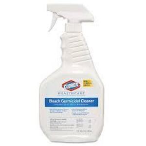 DESCRIPTION: (6) BLEACH GERMICIDAL CLEANER BRAND/MODEL: CLOROX HEALTHCARE #6VDE6 SIZE: 32 OZ RETAIL$: $11.66 EA QTY: 6