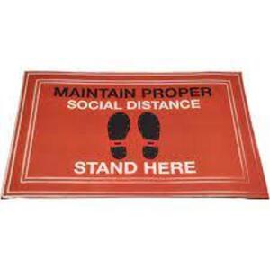 DESCRIPTION: (3) RUBBER BASE MATT BRAND/MODEL: PRO SAFE #15127293 SIZE: 3X2 RETAIL$: $30.00 EA QTY: 3