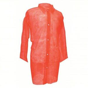 DESCRIPTION: (3) PACKS OF (30) DISPOSABLE LAB COAT BRAND/MODEL: PRODUCT NUMBER #13V885 INFORMATION: RED SIZE: LARGE RETAIL$: $73.95 PER PACK QTY: 3