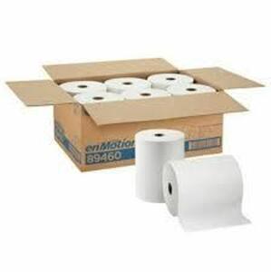 DESCRIPTION: (1) CASE OF (6) TOWEL ROLLS BRAND/MODEL: ENMOTION #89460 SIZE: 10" RETAIL$: $64.99 EA