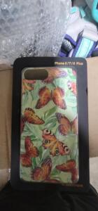 DESCRIPTION: (1) CASE OF APROX (50) PHONE CASE INFORMATION: BUTTERFLYS QTY: 1