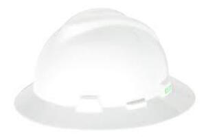 DESCRIPTION: (1) CASE OF APROX (20) FRONT BRIM HARD HAT BRAND/MODEL: MSA #22EY80 INFORMATION: WHITE SIZE: ONE SIZE FITS MOST RETAIL$: $250.00 EA QTY: